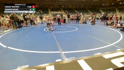 60 lbs Rr Rnd 3 - Oakley Waitkus, Team Tulsa NDT vs Madden Moore, Keystone Kids Wrestling Club