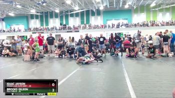 68 lbs Round 5 (10 Team) - Isaac Jayson, Finger Lake Elite Grey vs Brooks Gilson, Full Circle