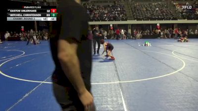 75 lbs Champ. Round 2 - Mitchell Christensen, Heartland Wrestling Academy vs Easton Uhlenhake, Immortal Athletics WC
