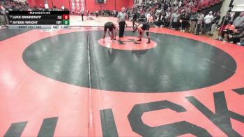 165 lbs Champ. Round 2 - Jayden Wright, FREEPORT (HS) vs Luke Grindstaff, Plainfield (NORTH)
