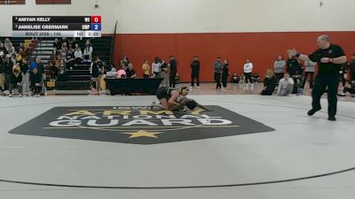 145 lbs Semifinal - Aniyah Kelly, Wartburg vs Annelise Obermark, Simpson