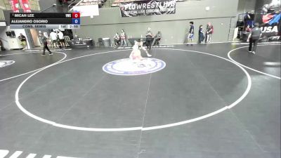 61 kg Cons. Semis - Micah Lee, Valhalla Wrestling Club vs Alejandro Osorio