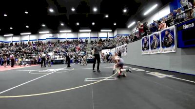 43 lbs Consi Of 8 #2 - Mark Misak, Clinton Youth Wrestling vs Mathew Thompson, Sulphur Youth Wrestling Club