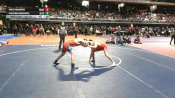 6A 175 lbs Semifinal - Carter Nekvapil, Allen vs Nico Maurici, Austin Westlake