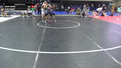 220 lbs 5th Place - Scott Payne, Hollidaysburg vs Dion Knight, Monticello