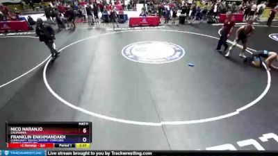 160 lbs Cons. Round 4 - Nico Naranjo, California vs Franklin Enkhmandakh, Community Youth Center - Concord Campus Wrestling