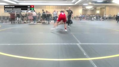 175 lbs Consi Of 32 #1 - Nixon Haas, California vs Benjamin Johansen, Askeo International
