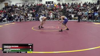 106 lbs Semifinal - Traevon Ducking, Brownsburg vs Justin Farnsworth, Malvern Prep