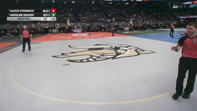 Semifinal - Addeline Graser, Omaha Westside vs Alexis Steinbeck, McCook