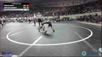 40 lbs Consolation - Jenson Inger, Powerhouse Wrestling vs Greyson Summitt, Wolfpak Wrestling