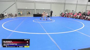 113 lbs Semis & 3rd Wb (16 Team) - Eli Schultz, Minnesota Blue vs Peyton Schoettle, Indiana