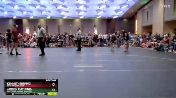 187 lbs Cons. Semi - Kenneth Bisping, Elite Athletic Club vs Jaxson Mathenia, Southern Illinois Bulldogs