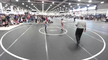 65 lbs Quarterfinal - Maxim Litvinov, Layne Wrestling vs Arian Sandoval, Bagdad Copperhead WC