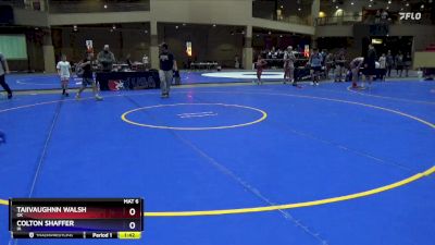 126 lbs Cons. Round 3 - Taiivaughnn Walsh, OK vs Colton Shaffer, IA