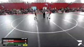 100 lbs Round 3 - Maximus Clark, Wisconsin vs Westin Ingham, Wisconsin