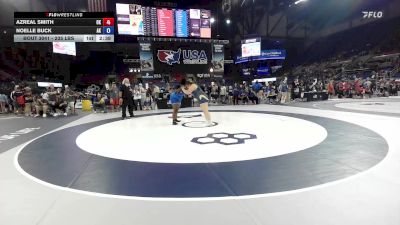 235 lbs Cons. Rd Of 16 - Azreal Smith, OK vs Noelle Buck, AK