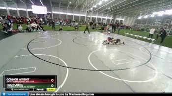 96 lbs Cons. Round 5 - Connor Wright, Askeo International Mat Club vs Reid Harris, Sanderson Wrestling Academy