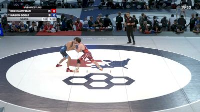 144 lbs Semis - Ned Kauffman, Pennsylvania vs Mason Goelz, Indiana