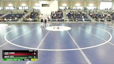 184 lbs Cons. Round 4 - Brice Hall, Pennsylvania College Of Technology vs Jake Jones, Ithaca