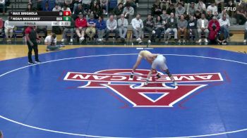 165 lbs Final - Max Brignola, Lehigh vs Noah Mulvaney, Bucknell