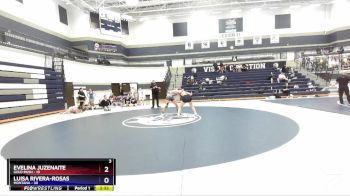 145 lbs Round 1 (4 Team) - Evelina Juzenaite, Gold Rush vs Luisa Rivera-Rosas, Montana