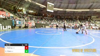 100 lbs Round Of 16 - Cameron Polking, GGB Ohio vs Canyon Fillers, Alber Athletics