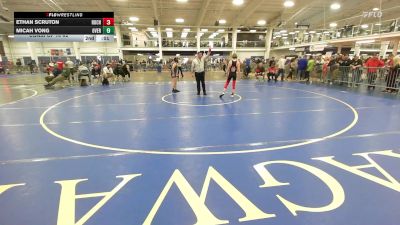 112 lbs Consi Of 16 #2 - Caleb Pineault, Top Flight Wrestling Academy vs Cleiber Cabrera, Providence BTS