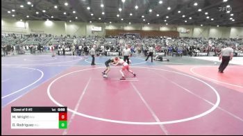 98 lbs Consi Of 8 #2 - Micah Wright, Silver State Wr Ac vs Damian Rodriguez, All-Phase WC