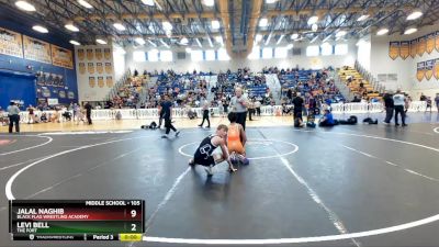 120 lbs Round 1 - Kayden Handley, George Jenkins High School vs Nate Webster, Space Caost