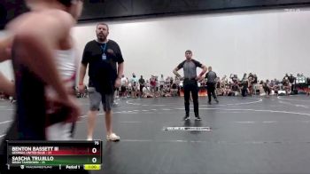 80 lbs Round 7 (8 Team) - Maisyn Lott, Bison Takedown vs Thomas Jones, Georgia United Blue