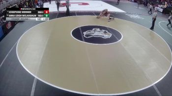 Champ. Round 1 - Anna Leigh McLaughlin, Fort Calhoun Girls vs Josephine Werner, Chadron Girls