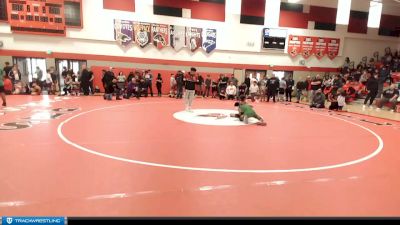 103-111 lbs Round 2 - Audon Clark, Toppenish Bad Boy vs Rydell Myers, Goldendale Grapplers Youth Wrestling