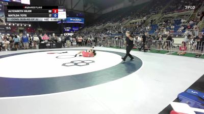 155 lbs Cons. Sub-rd Of 32 - Alyzabeth Hiler, MN vs Matilda Tote, CT
