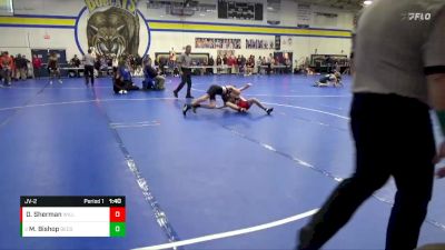 JV-2 lbs Round 2 - Memphis Bishop, Benton Community vs Dalton Sherman, Williamsburg