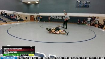 113 lbs Round 5 - Izmael Maynes, Klein Oak vs Dustin Wiglesworth, Cy-Fair