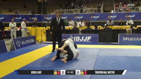 Trenton Hall Nutter vs Jesse A Day 2026 Pan Jiu Jitsu IBJJF Championship