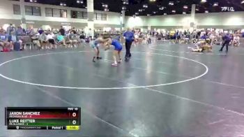 120 lbs Round 4 (16 Team) - Luke Reitter, PA Alliance vs Jaxon Sanchez, Michigan Blue