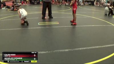 82 lbs Round 2 (4 Team) - Nicholas Catanese, Cordoba Trained vs Caleb Hodo, MHWC