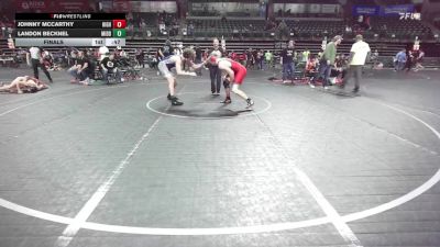170 lbs Final - Johnny McCarthy, High Point vs Landon Becknel, Middletown South