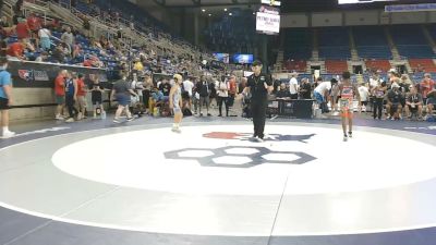 88 lbs Semis - Giovonni Nix, Illinois vs Ryker Rollans, Nevada