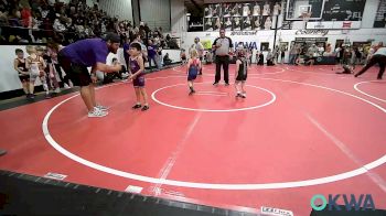 49-52 lbs Rr Rnd 4 - Audrey Hembree, Wyandotte Youth Wrestling vs Briar Burch, Dark Cloud Wrestling Club