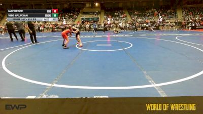 80 lbs Consolation - Ian Weber, Ringers vs Vito Naljayan, Mat Assassins