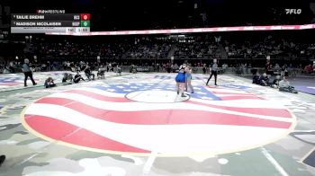 Quarterfinal - Tailie Brehm, Rapid City Stevens vs Madison Nicolaisen, Hot Springs