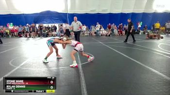 84 lbs Round 1 (8 Team) - Stone Ware, Noke Wrestling RTC vs Rylan Dennis, FORGE