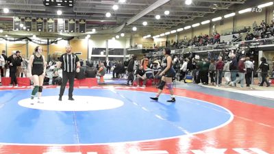 138 lbs 2nd Place - Yasmin Bido, Hope vs Marley Billoti, Ponaganset