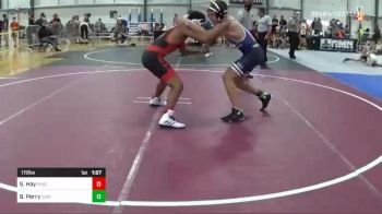 172 lbs Rr Rnd 1 - Sedrick Hay, Ringers vs Brody Perry, Edina WC