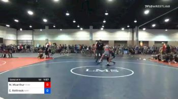 120 kg Consolation - Maddox Mcarthur, Teknique Wrestling vs Cristian Rothrock, North Carolina