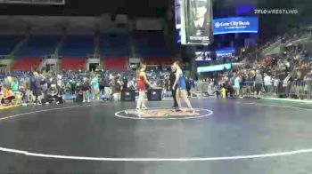 127 lbs Round Of 64 - Skylar Little Soldier, Minnesota vs Cadence Bushong, Iowa