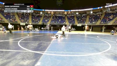 83 lbs Round Of 32 - Kiara Caporusso, Shenandoah Valley vs Airiana Stubbs, Punxsutawney