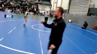 128-135 lbs Cons. Round 4 - Sawyer Waltemath, 308 Wrestling Academy vs Kaydence Shelly, Republic County